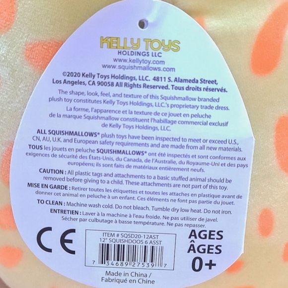 Squishmallow Lexi the Cheetah 12" Ultrasoft Stuffed Kids Toy Gift Plush NWT - Picture 6 of 6